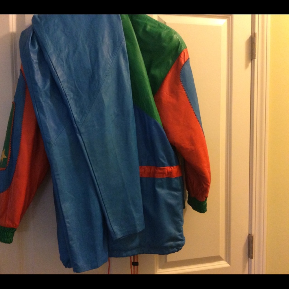 Retro Italian leather suit - Picture 4 of 7